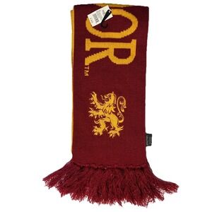 Harry Potter Gryffindor Reversible Scarf NEW WITH TAGS Universal Studios